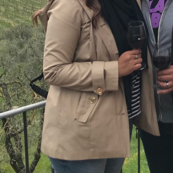 Michael Kors hooded trench coat - S - Picture 1 of 6